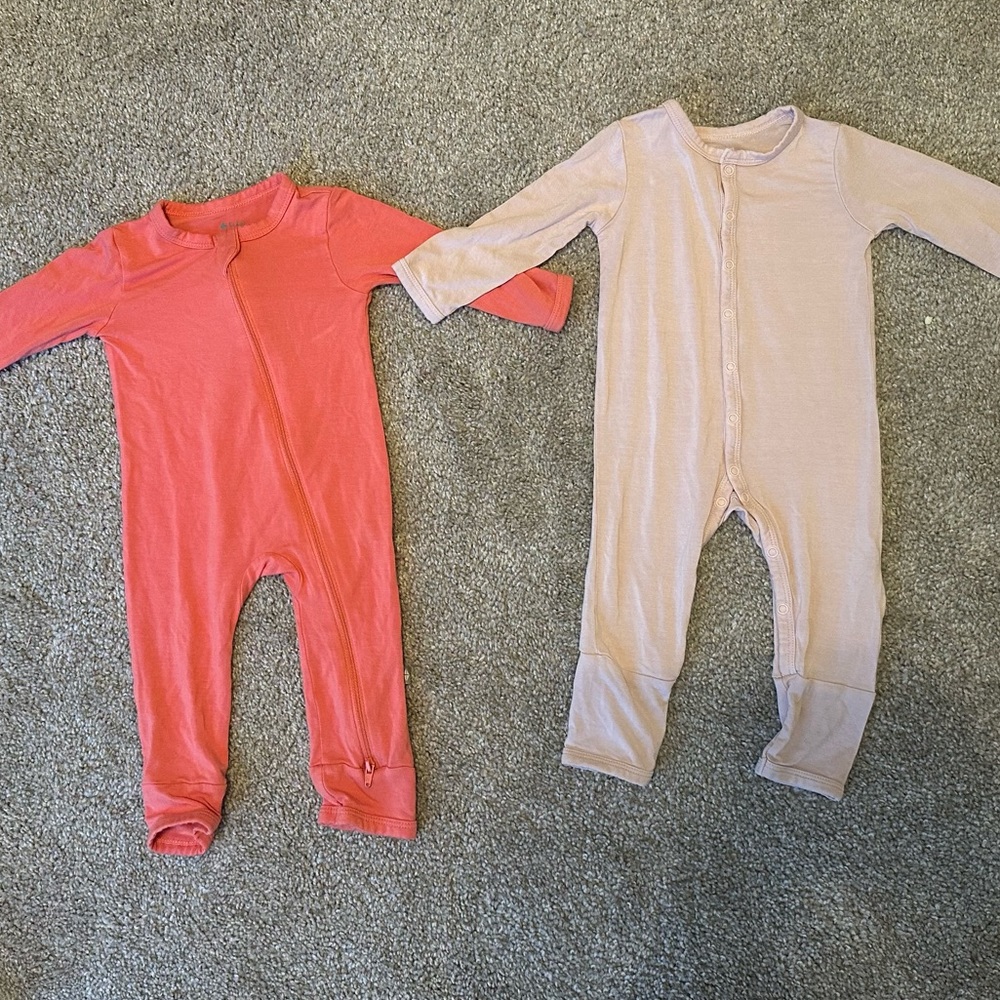 Kyle baby girls sleepers bundle